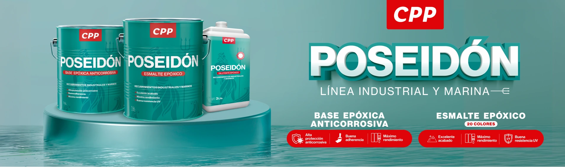 CPP Poseidón, línea industrial y marina