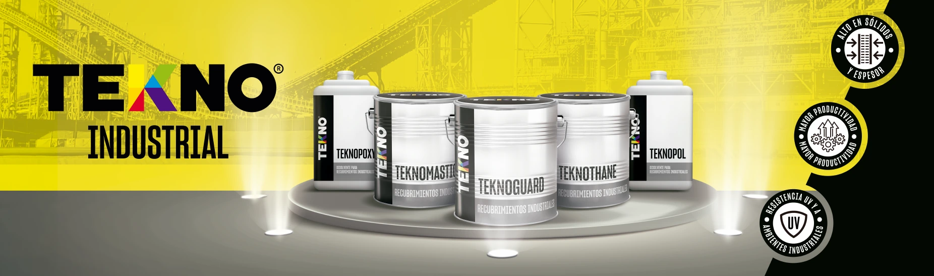 Tekno Industrial, recubrimientos para protección industrial