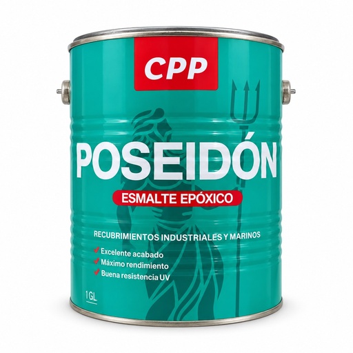 [50006392] CPP POSEIDON ESMALTE EPOXICO INDUSTRIAL VERDE ESMERALDA 1GL